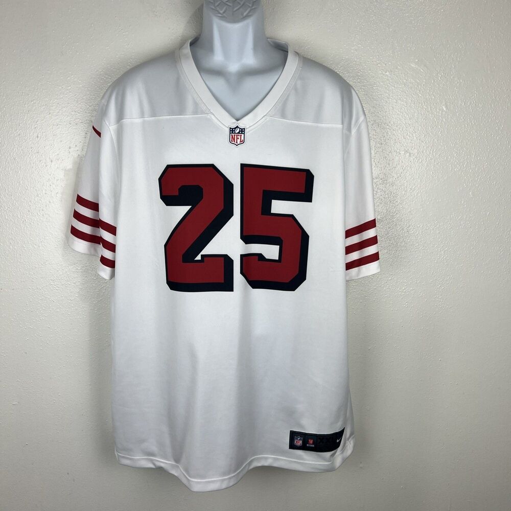 Richard Sherman #25 San Francisco 49ers Football Jersey Men XXL Nike On Field - Picture 13 of 14